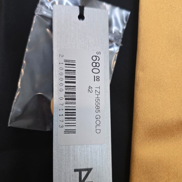 Tiziano Zorzan Gold Satin Blazer – Made in Italy – Size 42 - Picture 6 of 6